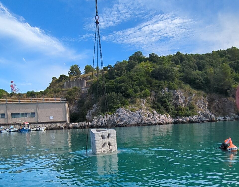 Reef artificiali in difesa della costa, la sperimentazione